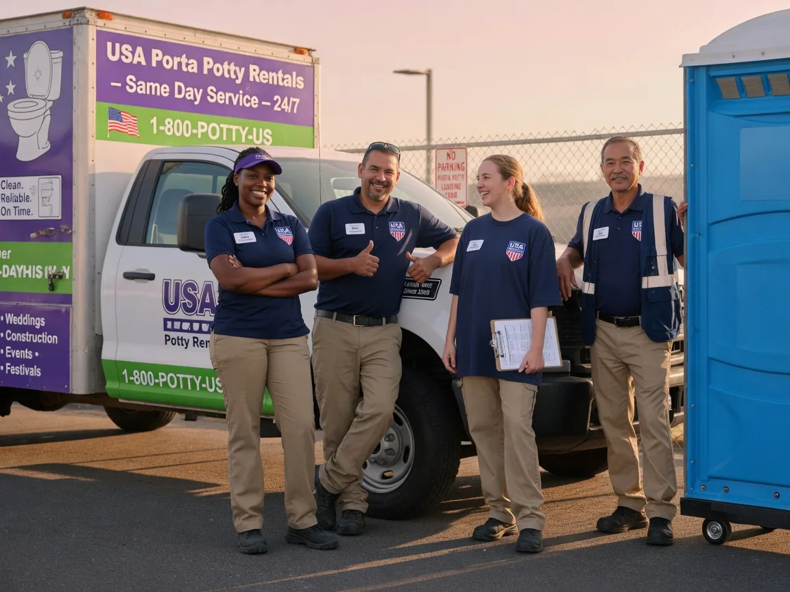 Porta Potty Rental company in Delta, OH